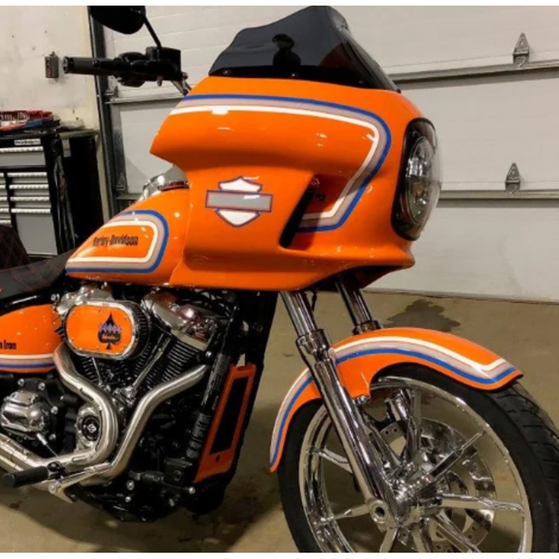 18+ SOFTAIL FXRT REPRODUCTION CLOSED BACK FAIRING KITS – UNPAINTED