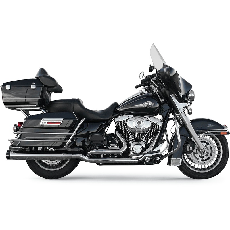 BASSANI XHAUST Down Under Headpipes – Chrome True-Dual Down Under Headpipe