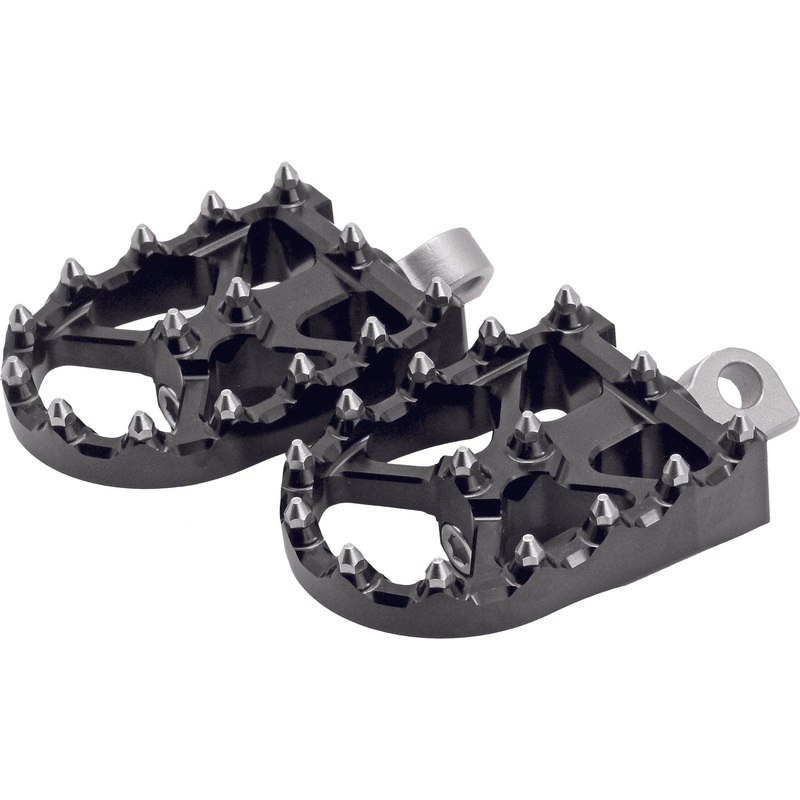 BMX STYLE FOOT PEGS BLACK|Black|Aluminum