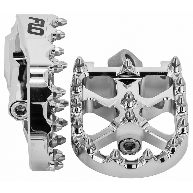 BMX STYLE FOOTPEGS CHROME|Chrome|Aluminum