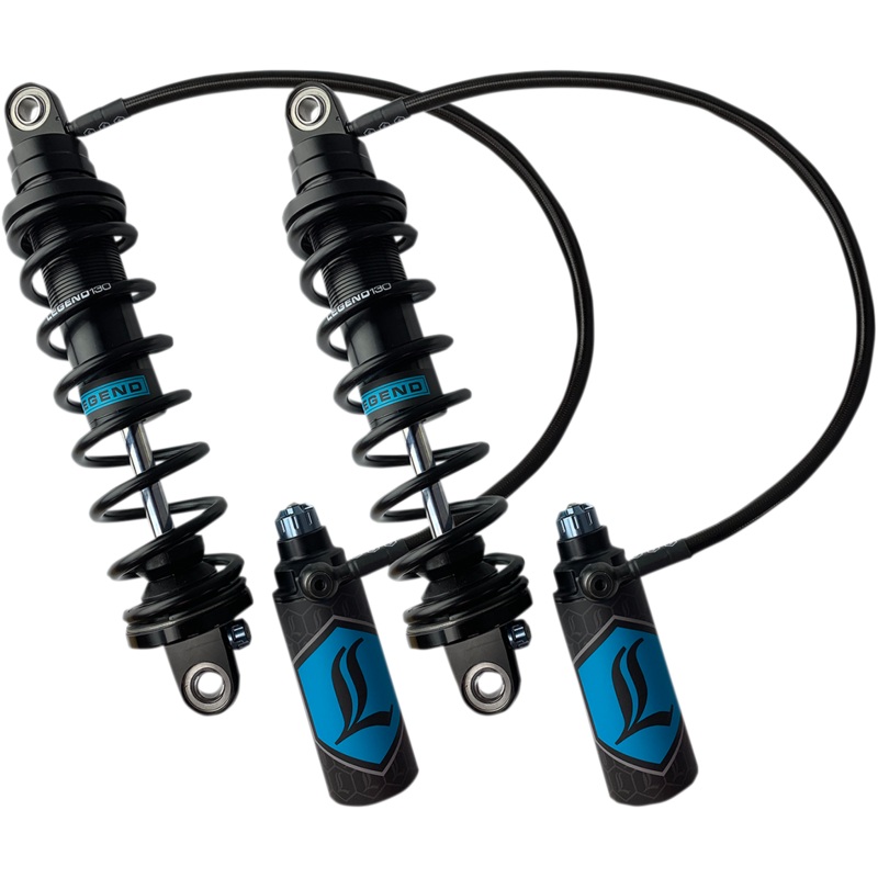 LEGEND SUSPENSION REVO ARC Remote Reservoir Shocks – Standard – Gold – 14 – ’09-’13 FL REVO ARC Remote Reservoir FL Coil Suspension