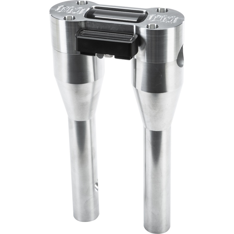 MOTO BAR RISER W/HUD 9 RAW|Raw|9 in.
