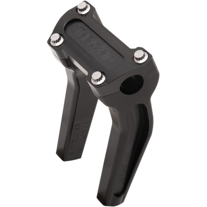 THRASHIN SUPPLY CO. Black 6-1/2 Pullback Handlebar Riser Handlebar Riser