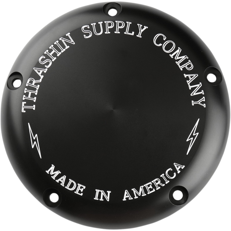 THRASHIN SUPPLY CO. Derby Cover – Black – Classic Classic Derby Cover