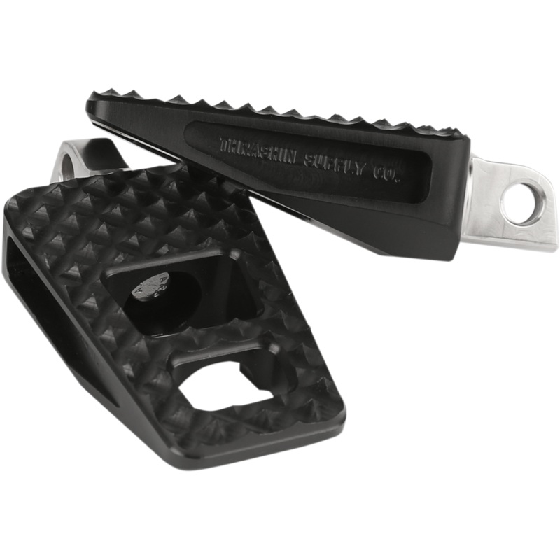 THRASHIN SUPPLY CO. P-54 Footpegs – Black – 2.25 Footpeg