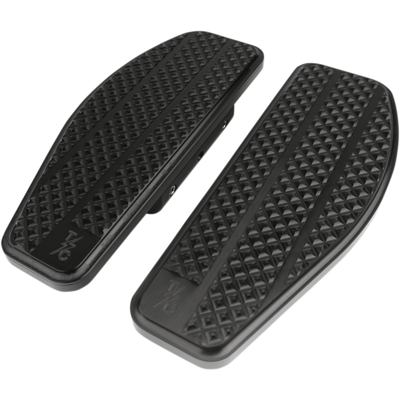 THRASHIN SUPPLY CO. Passenger Floorboards – Black – FL Bagger Floorboard