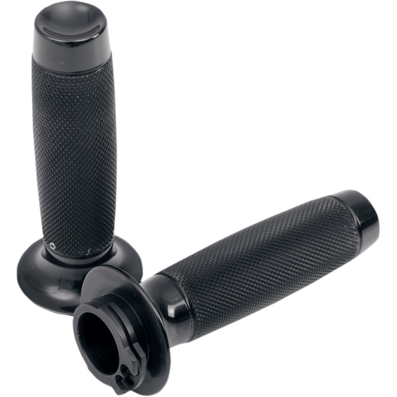 TODD’S CYCLE Knurled Black Vice Grips Grips
