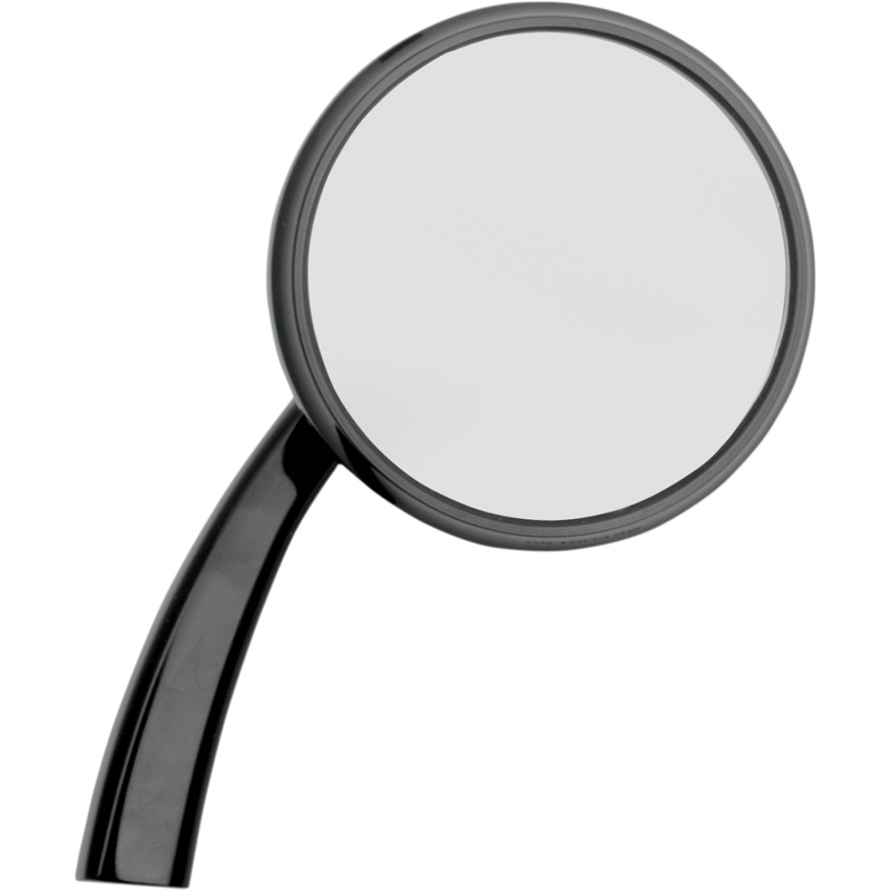 TODD’S CYCLE Shooter Mirror – Right – Black Shooter Mirror