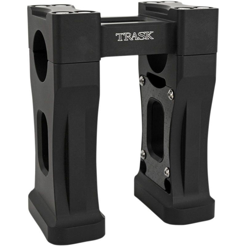 TRASK Black 5 Assault Riser for 1-1/2 Handlebars Assault Handlebar Riser