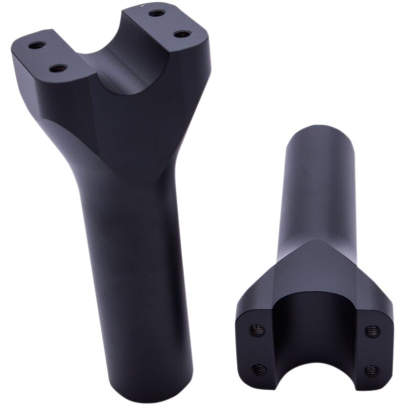 TRASK Black 6 Assault Riser for 1 Handlebars Assault Handlebar Riser