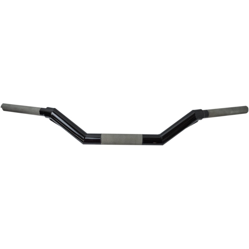 TRASK Black V-Line Moto Handlebar 1-1/4 V-Line Handlebar