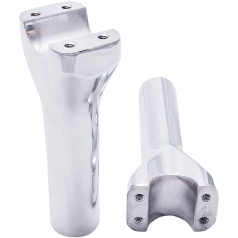 TRASK Chrome 4 Assault Riser for 1-1/4 Handlebars Assault Handlebar Riser