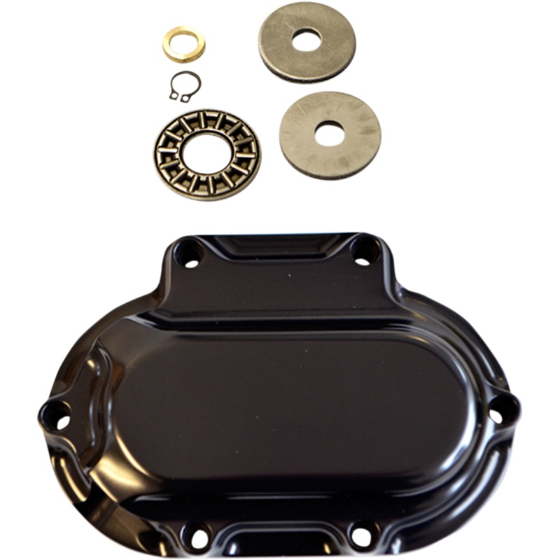 TRASK Clutch Actuator Cover – Black – Hydraulic Hydraulic Clutch Side Cover