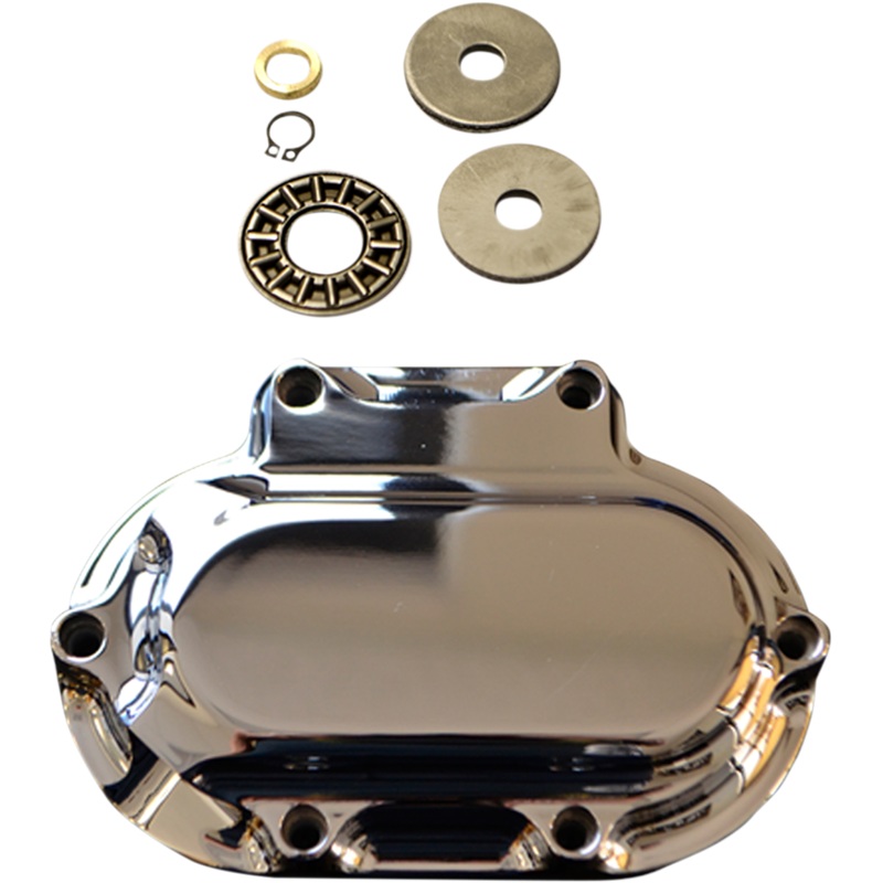 TRASK Clutch Actuator Cover – Chrome – Hydraulic Hydraulic Clutch Side Cover