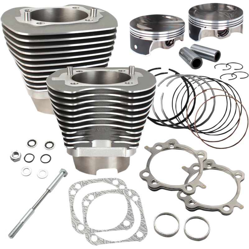 S&S CYCLE Cylinder Kit – Twin Cam Big Bore Cylinder Kit