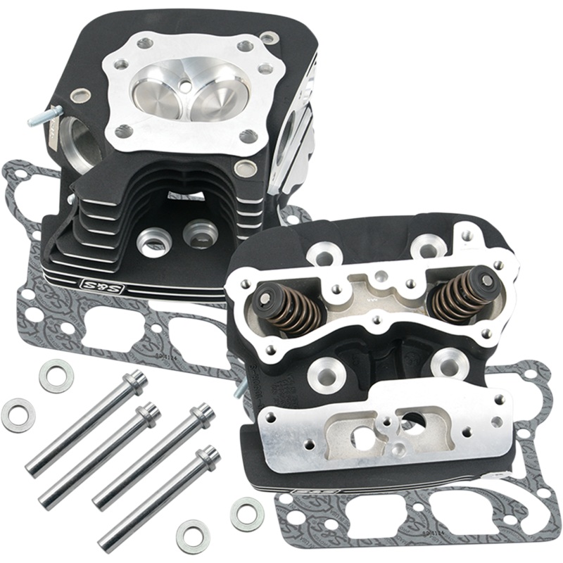 S&S CYCLE HEADS 99-05 BLK 79CC 79cc Super Stock Cylinder Head