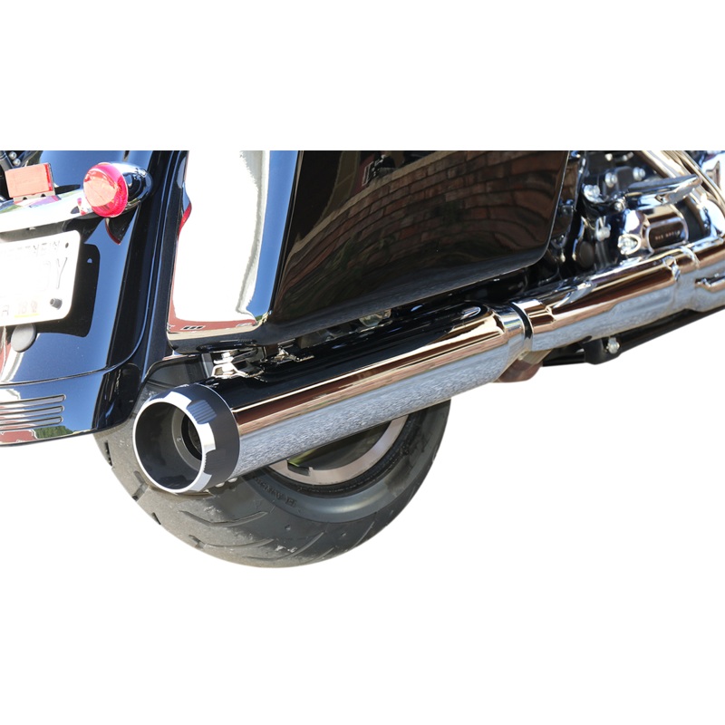 S&S CYCLE Mufflers – Chrome – Chrome Thruster MK45 Slip-On Mufflers  Thruster