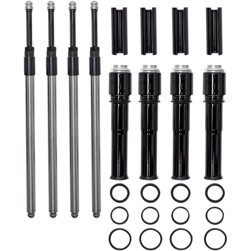 S&S CYCLE Quickee Pushrods – Black – Twin Cam Quickee Pushrods