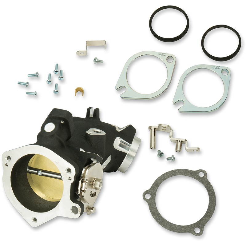 S&S CYCLE Throttle Body 58mm 12406- Throttle Hog Cable Operated Throttle Body