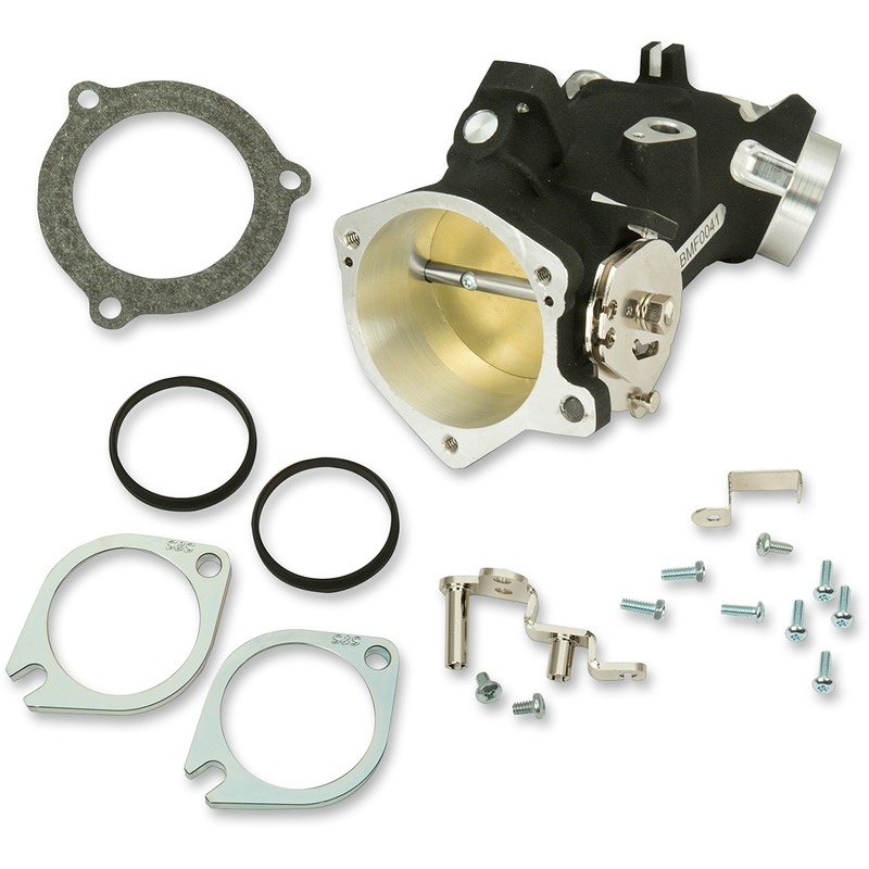 S&S CYCLE Throttle Body 66mm 12406- Throttle Hog Cable Operated Throttle Body