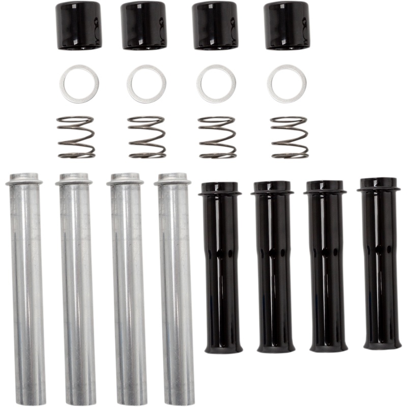 S&S CYCLE TUBES P-ROD BLK M8 Pushrod Tubes