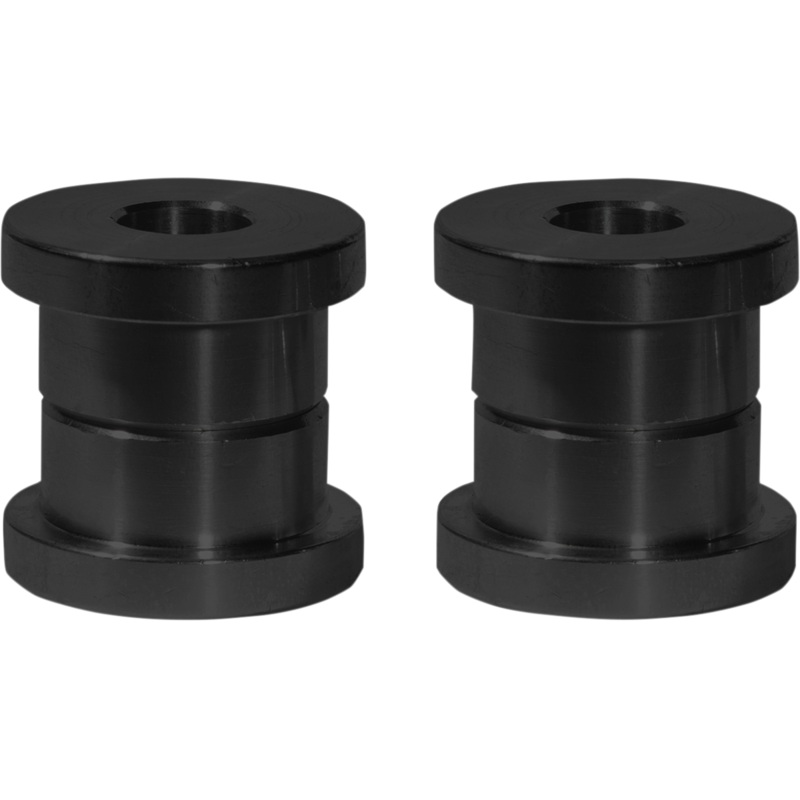 SPEED MERCHANT Black Solid Riser Bushings Standard Solid Handlebar Riser Bushing