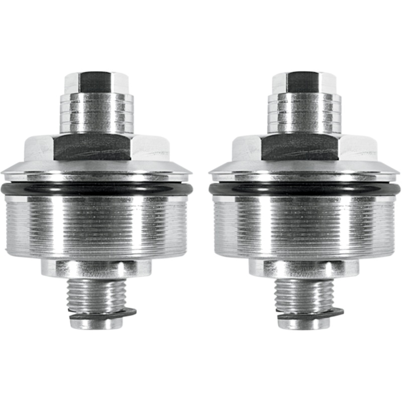 SPEED MERCHANT Fork Preload Adjuster – Raw Machined Finish – 49 mm Fork Preload Adjusters