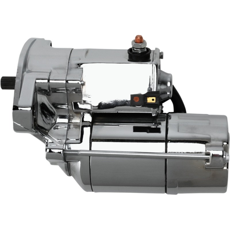 TERRY COMPONENTS High-Torque – Starter Motor – Chrome Slugger 1.8kW High-Torque Starter Motor