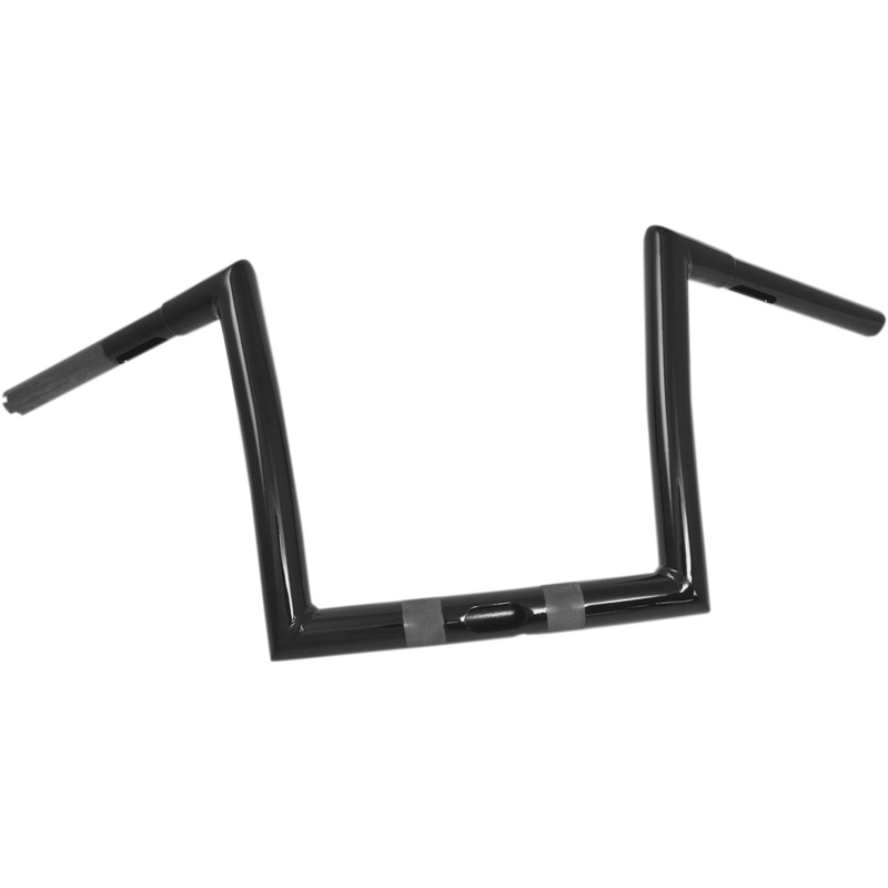 TODD’S CYCLE Black 10 Handlebar 1-1/4 Touring Handlebar