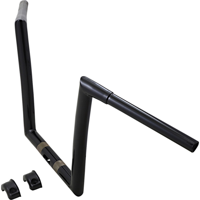 TODD’S CYCLE Black 12 Handlebar 1-1/4 Touring Handlebar