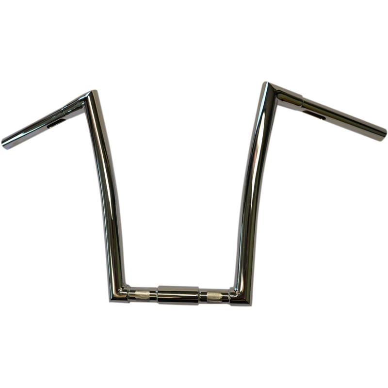 TODD’S CYCLE Chrome 1-1/4 Springer Style Strip Handlebar With 14 Rise 1-1/4 Strip Handlebar