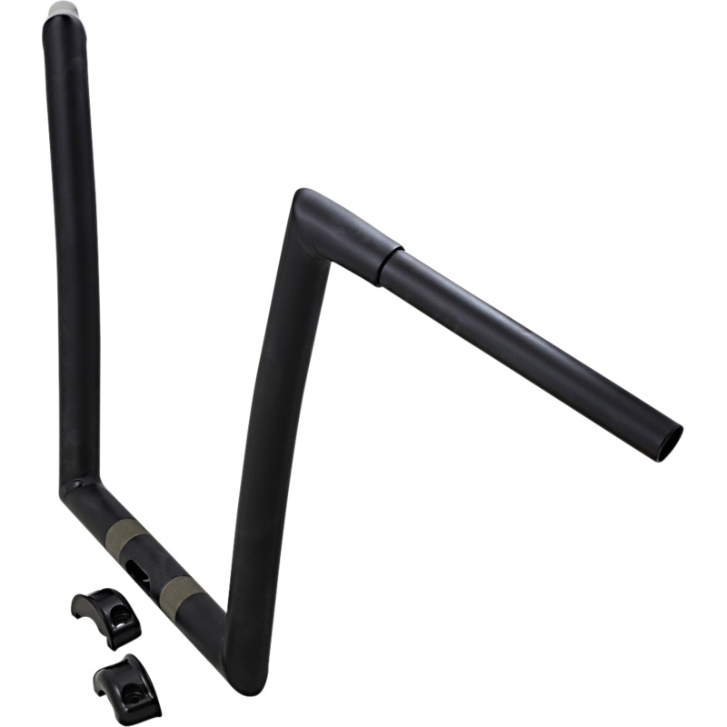 TODD’S CYCLE Flat Black 14 Handlebar 1-1/4 Touring Handlebar