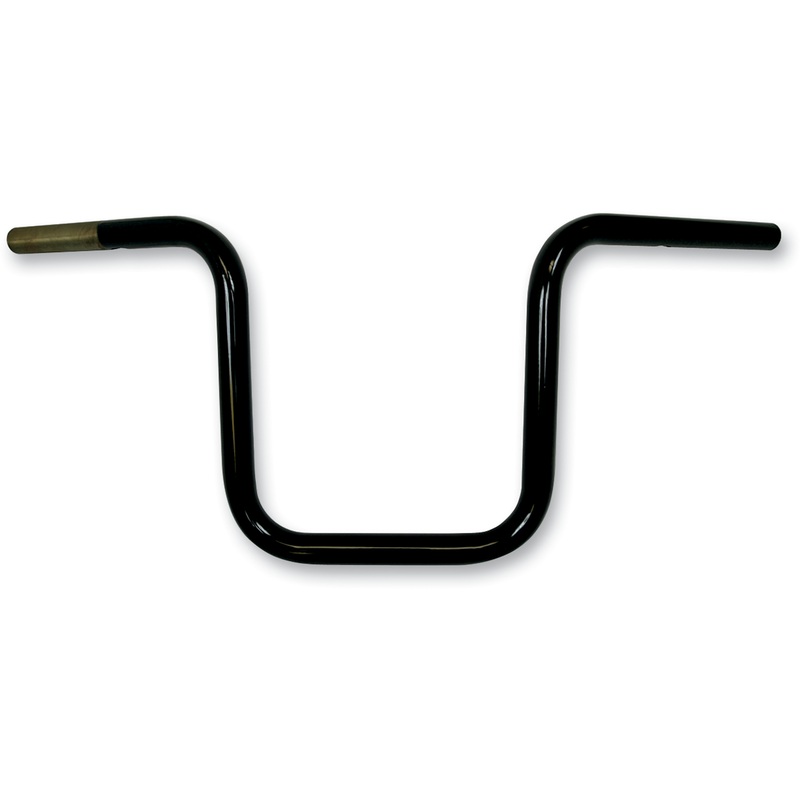 TODD’S CYCLE Gloss Black 1 Beater Handlebar w/ 10 Rise 1 Beater Bar Handlebar