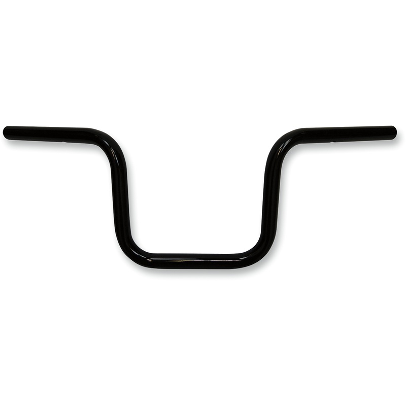 TODD’S CYCLE Gloss Black 1 Beater Handlebar w/ 8 Rise 1 Beater Bar Handlebar