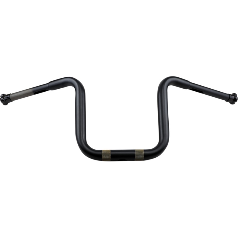 TODD’S CYCLE Matte Black 10 Beater Handlebar 1-1/4 Beater Bar