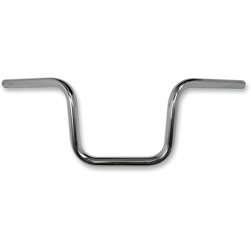 TODD’S CYCLE Polished 1 Beater Handlebar w/ 8 Rise 1 Beater Bar Handlebar