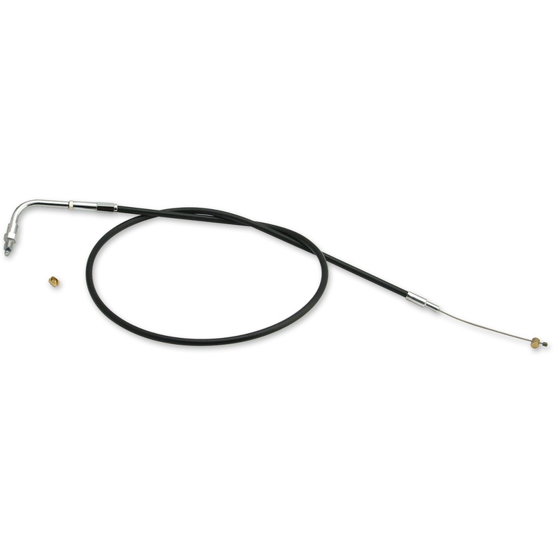 S&S CYCLE Black 36 Throttle Cable for ’81 – ’95 Black Vinyl Throttle/Idle Cable
