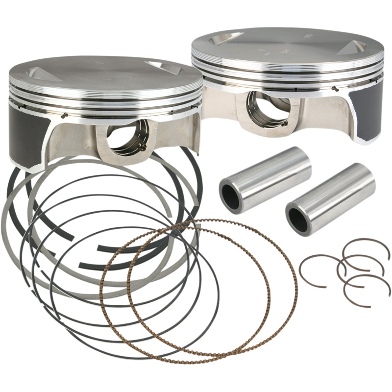 S&S CYCLE Piston Kit – Standard Forged Piston Kits for Hot Set Up Kits