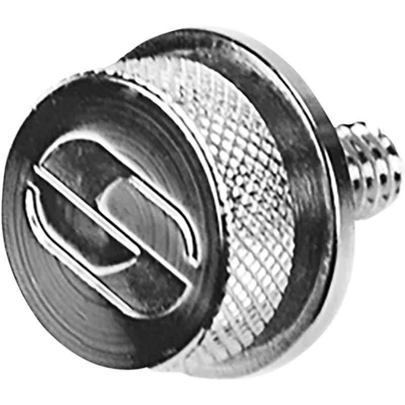 SADDLEMEN 1-1/4-28 Seat Knob – Chrome Seat Mounting Knob