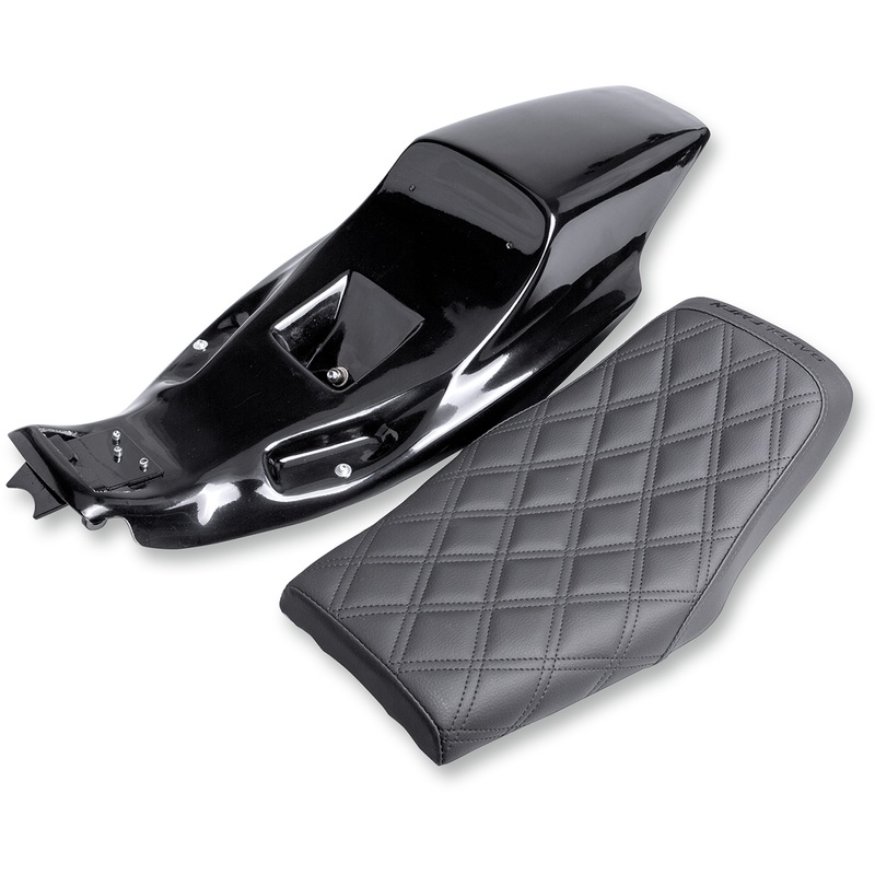 SADDLEMEN Eliminator Seat Kit – Lattice Stitched Eliminator Tail Section/Seat