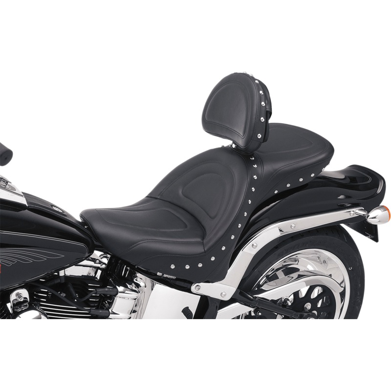 SADDLEMEN Explorer Special Seat – Softail Explorer Special Seat  Includes Backrest