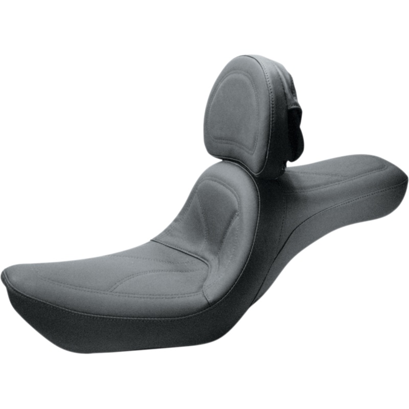 SADDLEMEN King Seat – Backrest – Dyna King 2-Up Seat