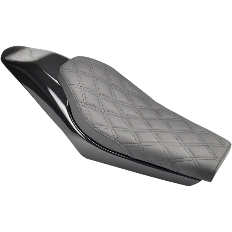 SADDLEMEN Lattice Stitched Champ Seat Champ Solo Seat