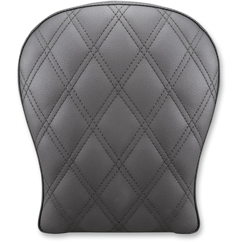 SADDLEMEN Lattice Stitched Pad – Black –  9 Detachable Pillion Pad
