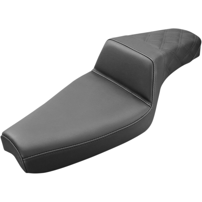 SADDLEMEN Step Up Seat – Rear Lattice Stitched – XL Step Up Seat  Lattice Stitched