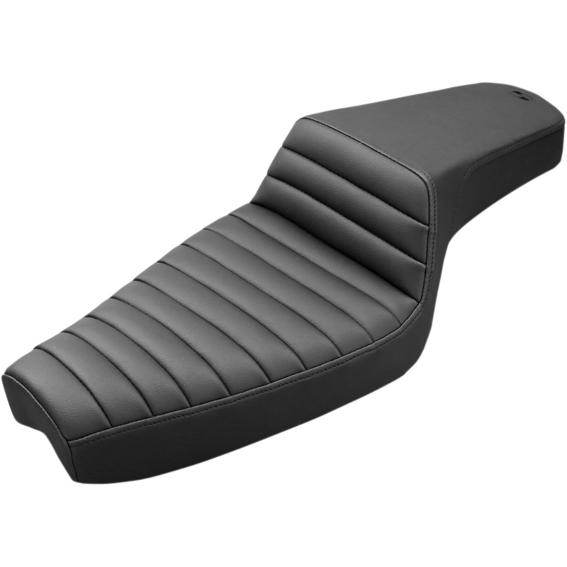 SADDLEMEN Step Up Seat – Tuck and Roll – Black – XL Step Up Seat  Tuck and Roll