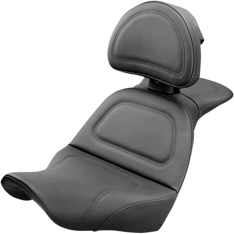 SADDLEMEN Explorer Seat – Backrest Explorer Seat  Includes Backrest
