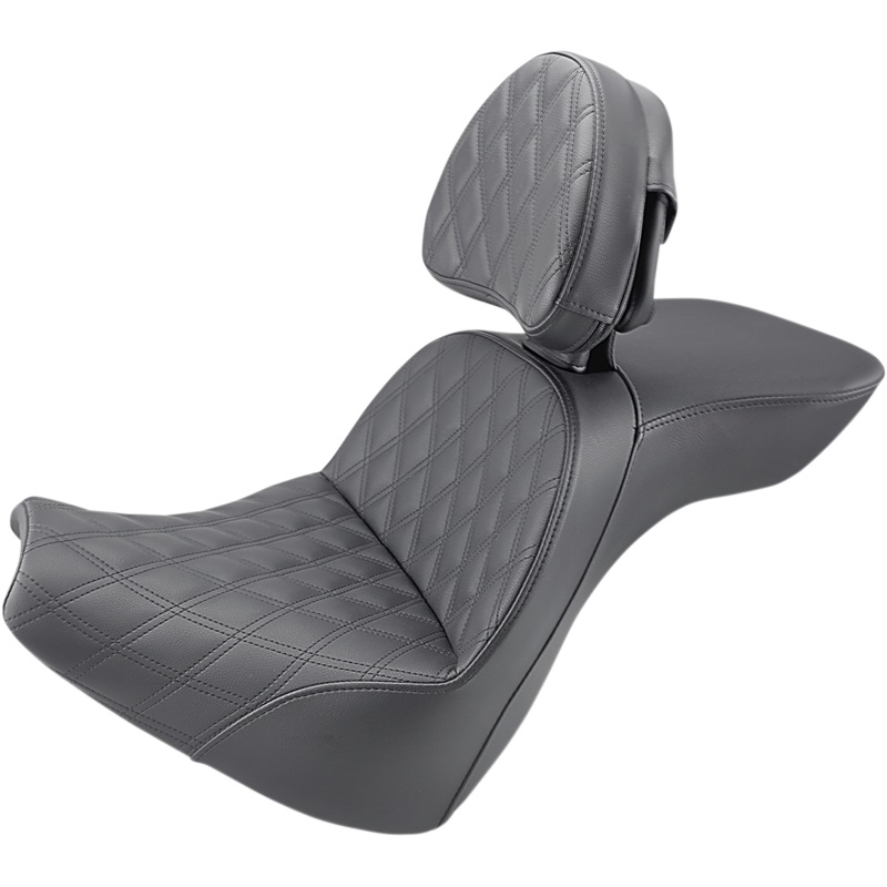 SADDLEMEN Explorer Seat – LS – Includes Backrest – FXBR/S ’18-’19 Explorer LS  Seat