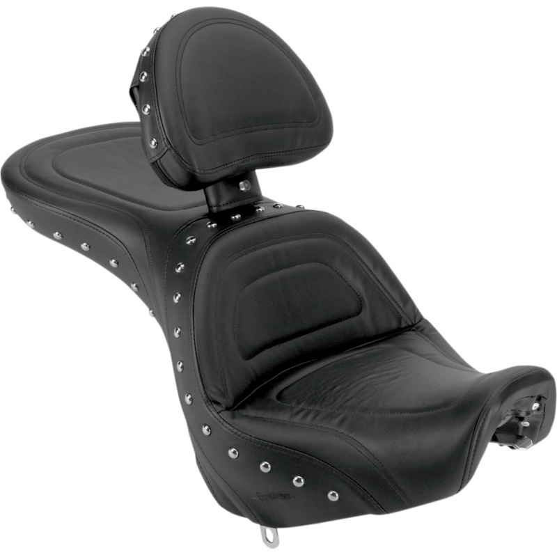 SADDLEMEN Explorer Special Seat – Backrest – FXSTD Explorer Special Seat  Includes Backrest