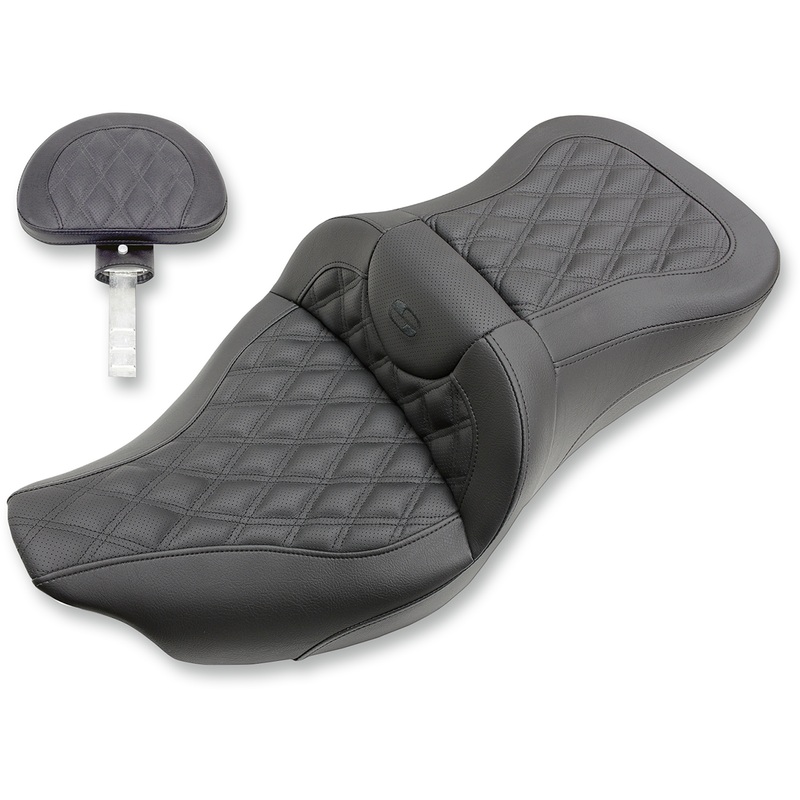 SADDLEMEN Extended Reach Road Sofa Seat – Lattice Stitched ’08-’23 FL